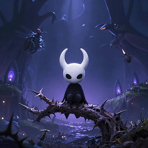 Hollow Knight Overlooking Insect Kingdom