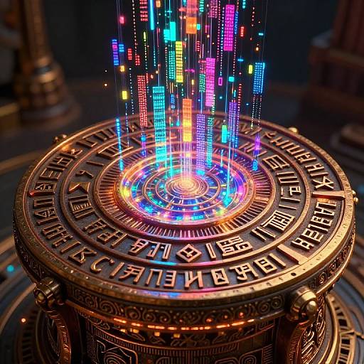 Ancient Mystical Digital Image Generator