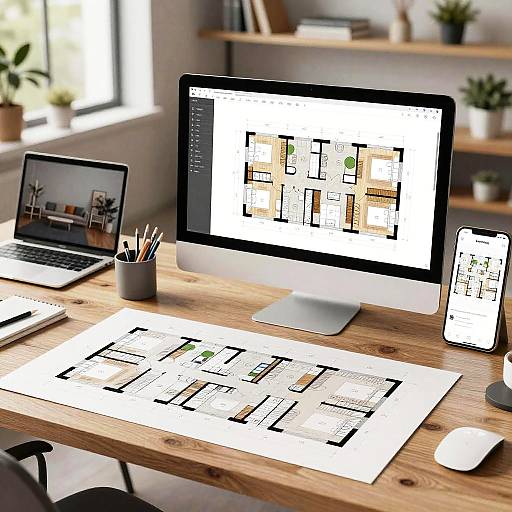 AI-Powered Architectural Floorplan Generator