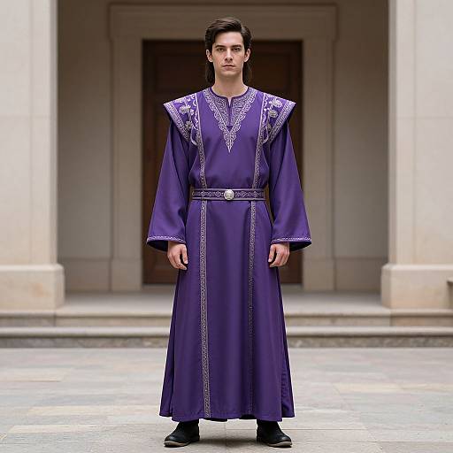 Man in Purple Descendants Costume