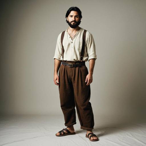 Realistic Peasant Costume of a Male