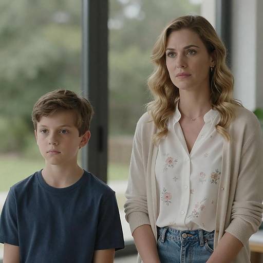 Captivating Indoor Moment Between Two People