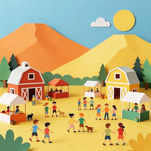 Paper Cut Festival on Sunset Hills