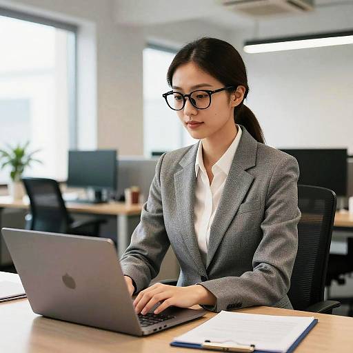 Confident Business Professional in Modern Office