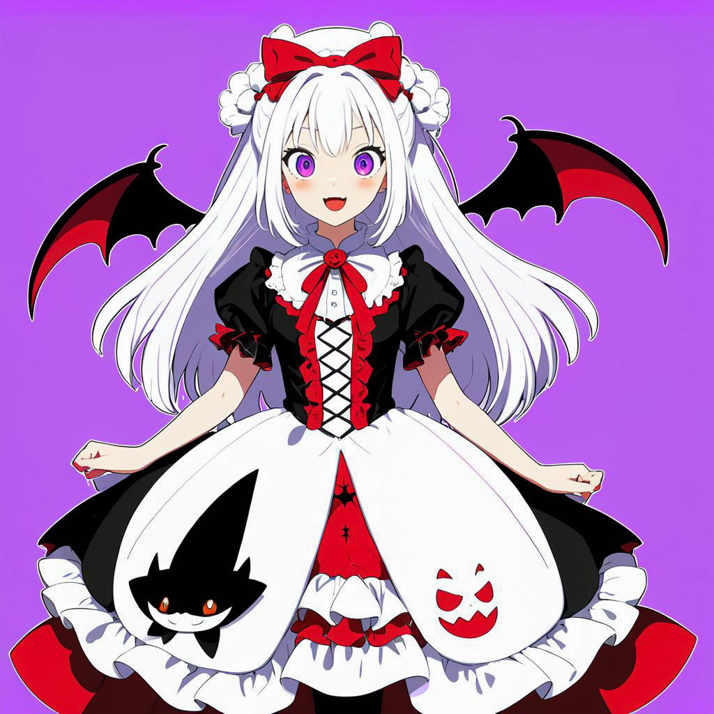 Whimsical Vampire Cosplay with Shonen Style