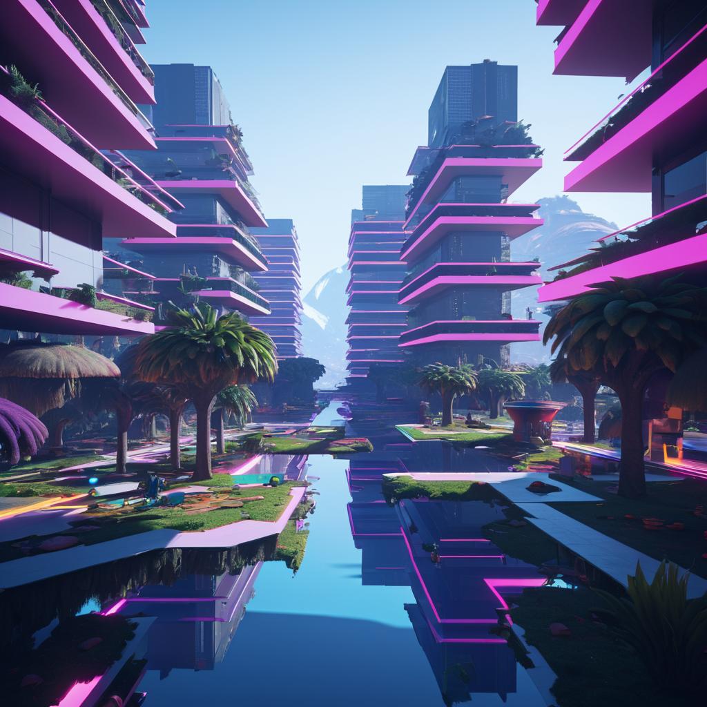 Vibrant Ape Society in Unreal Engine