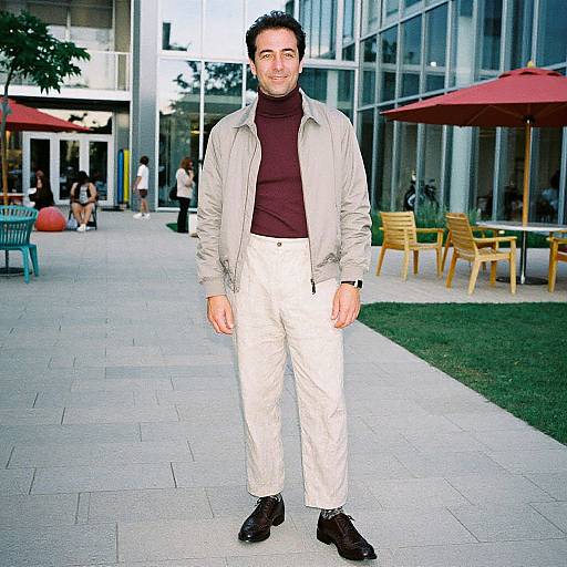 Stylish Man in Urban Setting