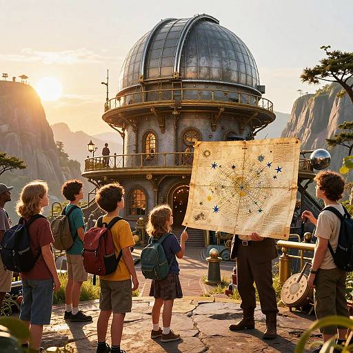 Retired Sky-Cartographer's Steampunk Destiny Maps