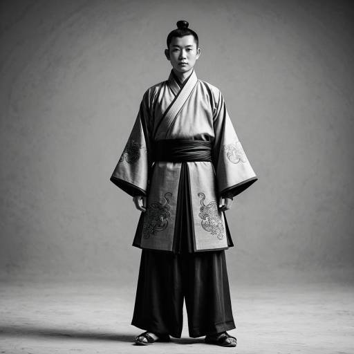 Traditional Master Qi and Monkey King Outfit