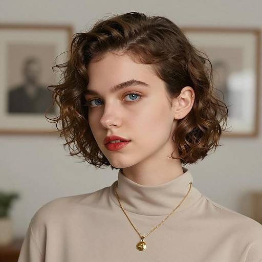 Stylish Portrait of a Modern Young Woman