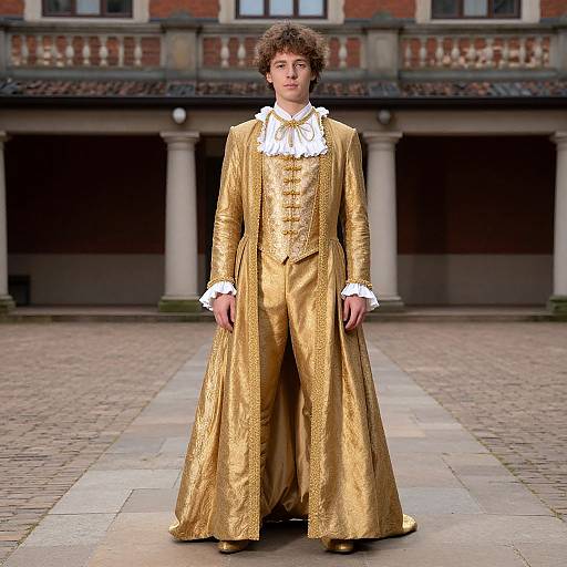 Golden Royal Opera House Costume