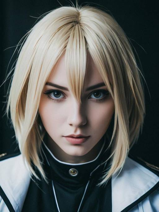 Photorealistic Genderbend Anime Cosplay Portrait