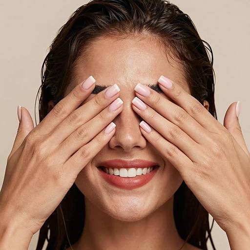 Close-Up Portrait of a Beautiful Woman