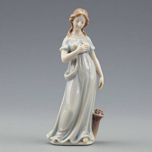 Elegant Lladró Porcelain Mother Figurine