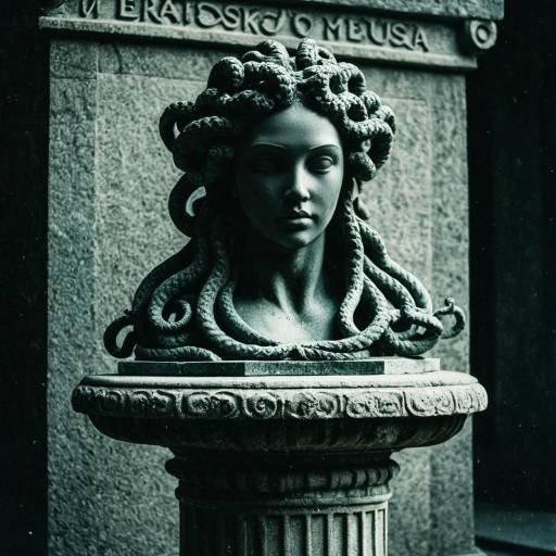 Enchanting Medusa Emerging From Stone