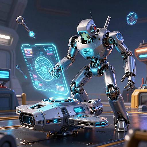 Ratchet and Clank Repairing Spaceship