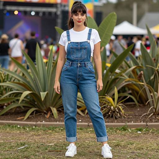 Casual Streetwear at Botanical Festival