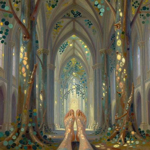 Cathedral of Eucalyptus Trees in Art