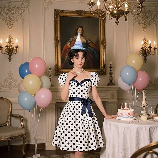 Vintage Birthday Party Elegance