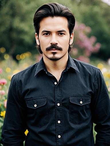 Stylish Outdoor Portrait of a Man