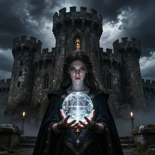 Nerissa the Sorceress in Castle Tower