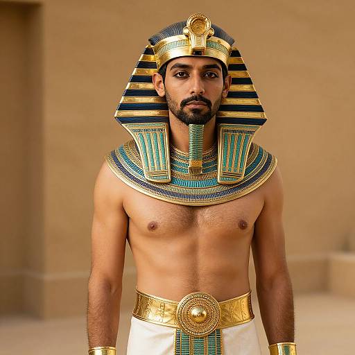 Realistic Moses in Egyptian Costume