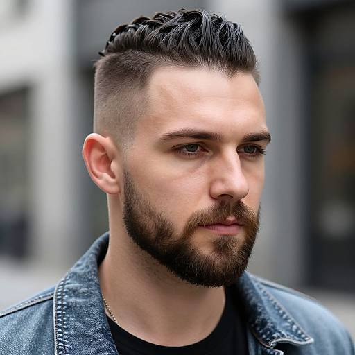 Stylish European Man Urban Portrait