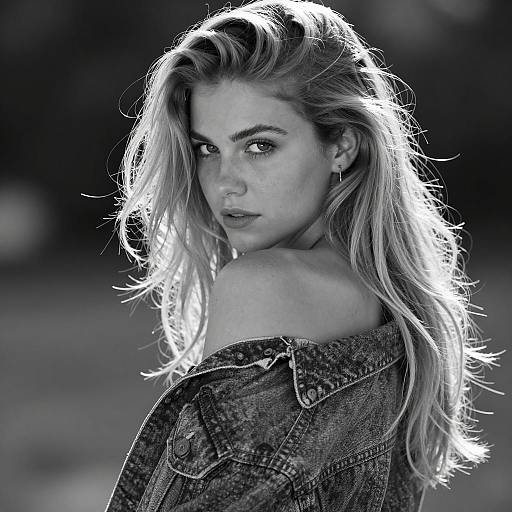 Striking Portrait of a Young Woman