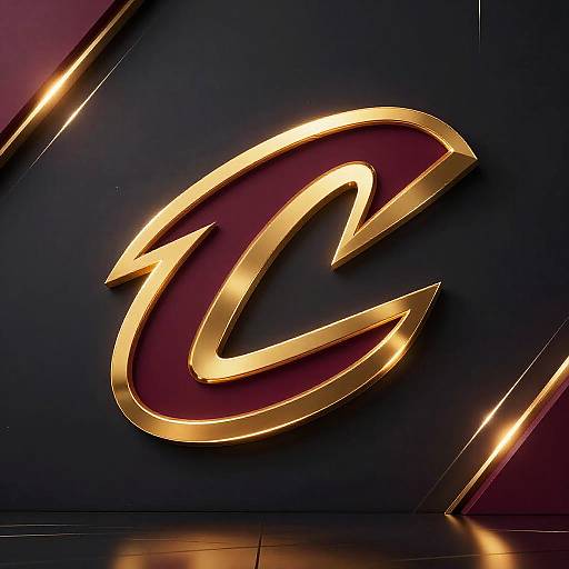 2023 Cavs Futuristic Logo Design