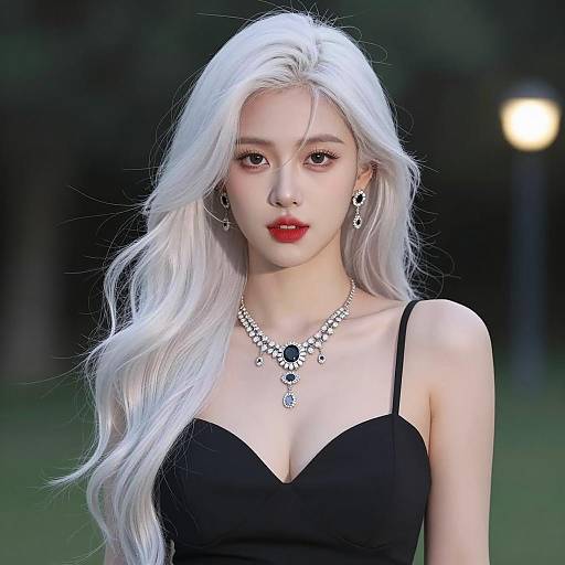 Elegant Night Scene with Jewelry Focus