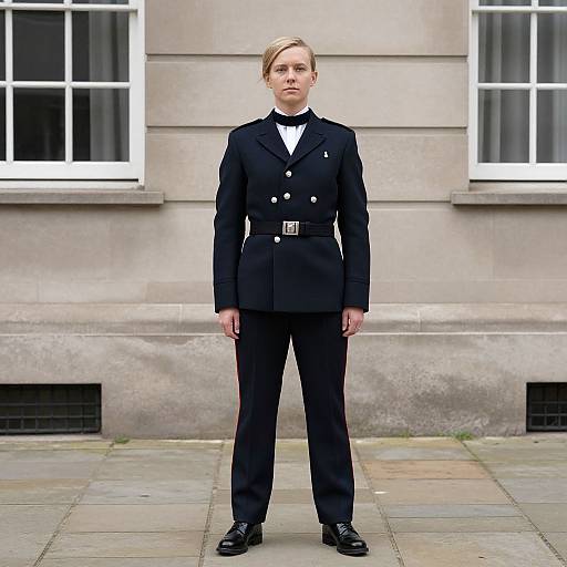 British Female General with Sword