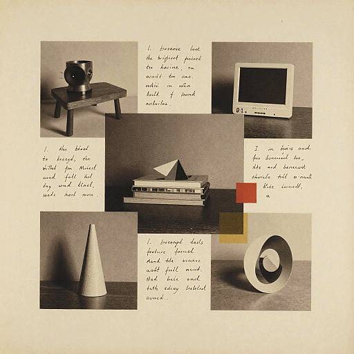 Duchamp-Inspired Collage Art