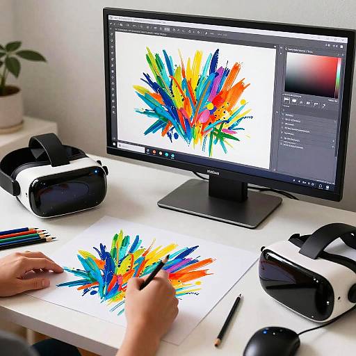 AI-Driven Creative Art Workspace