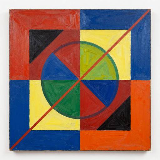 Bold Geometric Abstract Art