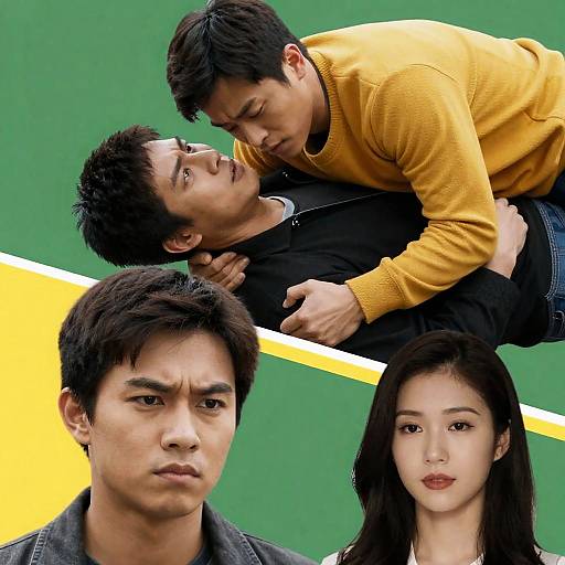 Intense Struggle Movie Poster Artwork