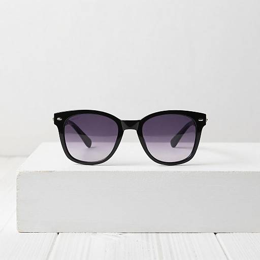 Stylish Minimalist Shot of Retro Sunglasses