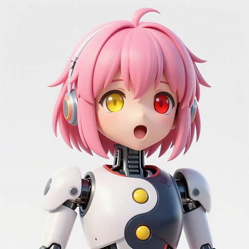 3D Photorealistic Yin Yang Robot