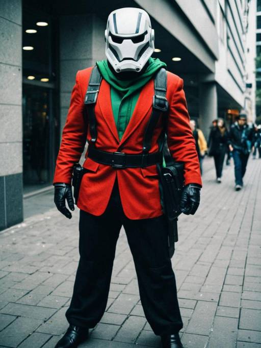 Realistic Man in Aggregor Cosplay Costume