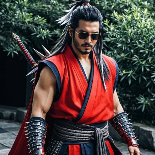 Epic Male Warrior Cosplay Costume Design