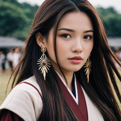 Realistic Adult Nezuko Costume Portrait