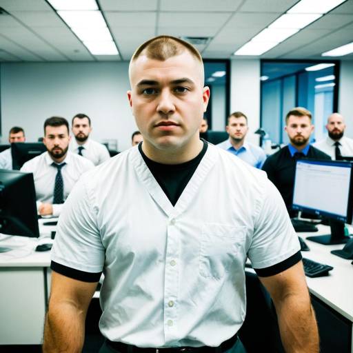 Worried Wojak in Chaotic Office Setting
