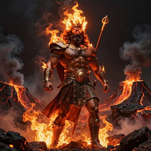 Vahagn, Armenian Fire God Warrior