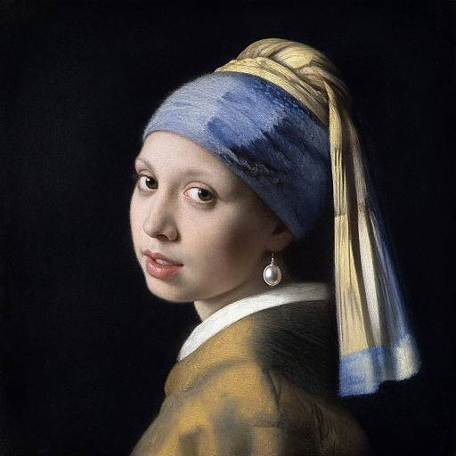 Digital rendering of Johannes Vermeer's 