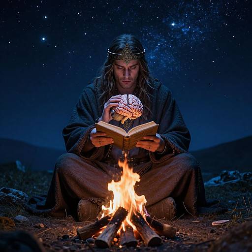 Celtic Shaman Time Loop Magic