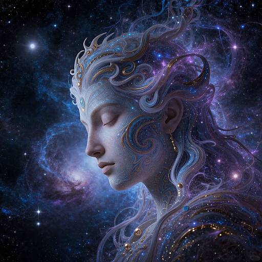 Cosmic Contemplation of a Divine Being