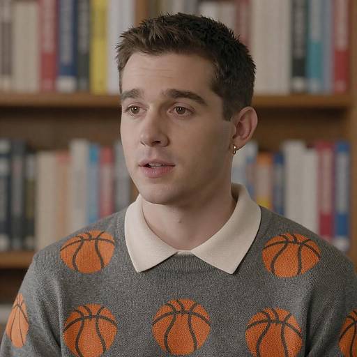 Casual Portrait of a Young Man