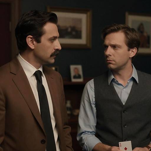 Intense Encounter in a Dim Room