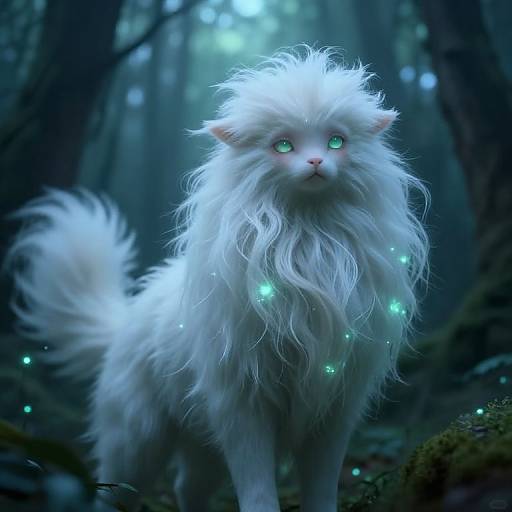 Dreamlike AI Kemono in Forest