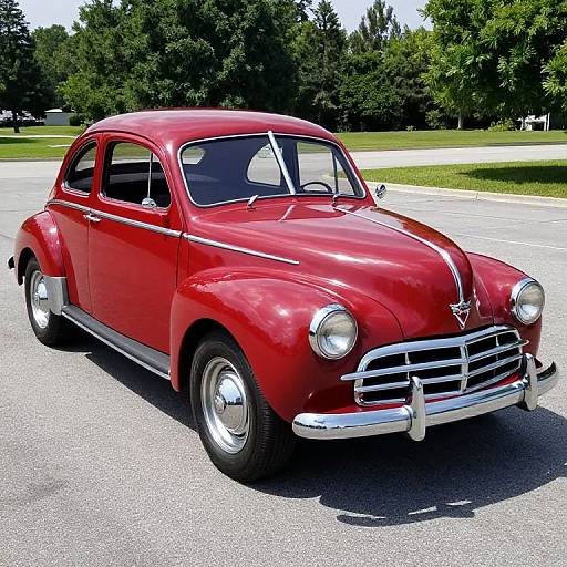 Vintage 52 Coupe Car Image