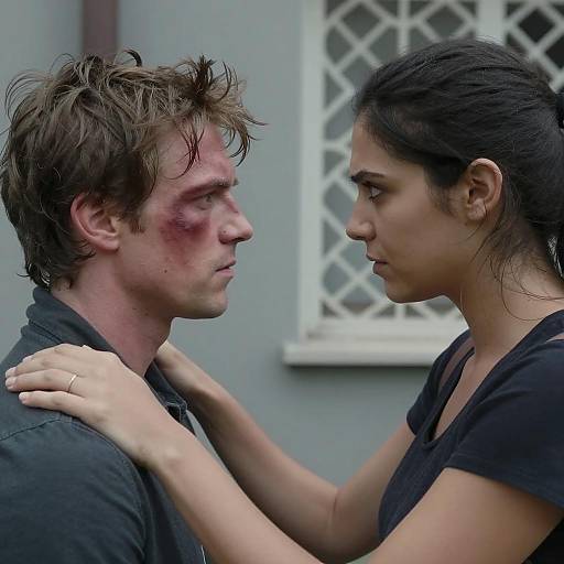 Intimate Portrait of Two Individuals